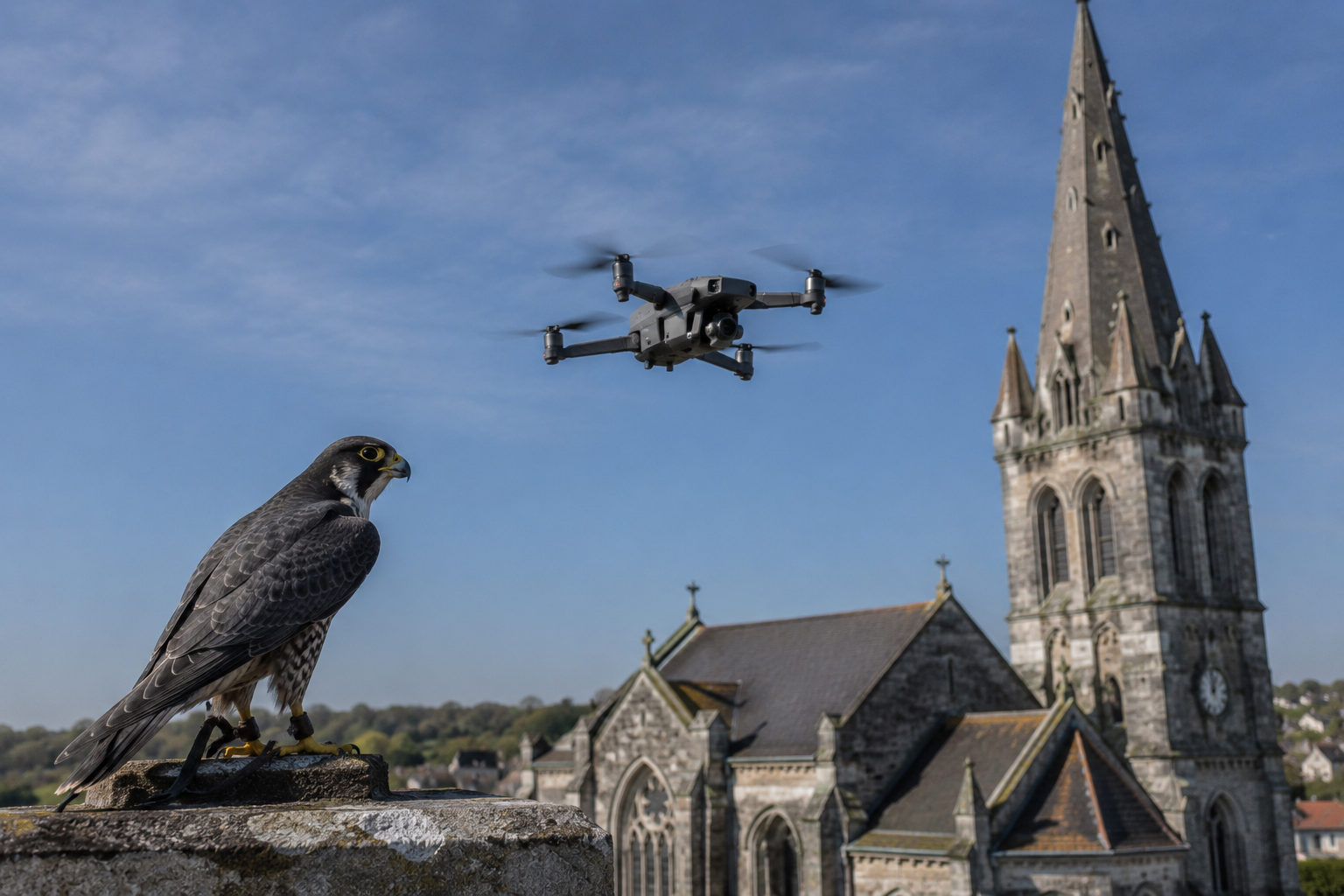 Effarouchement des pigeons